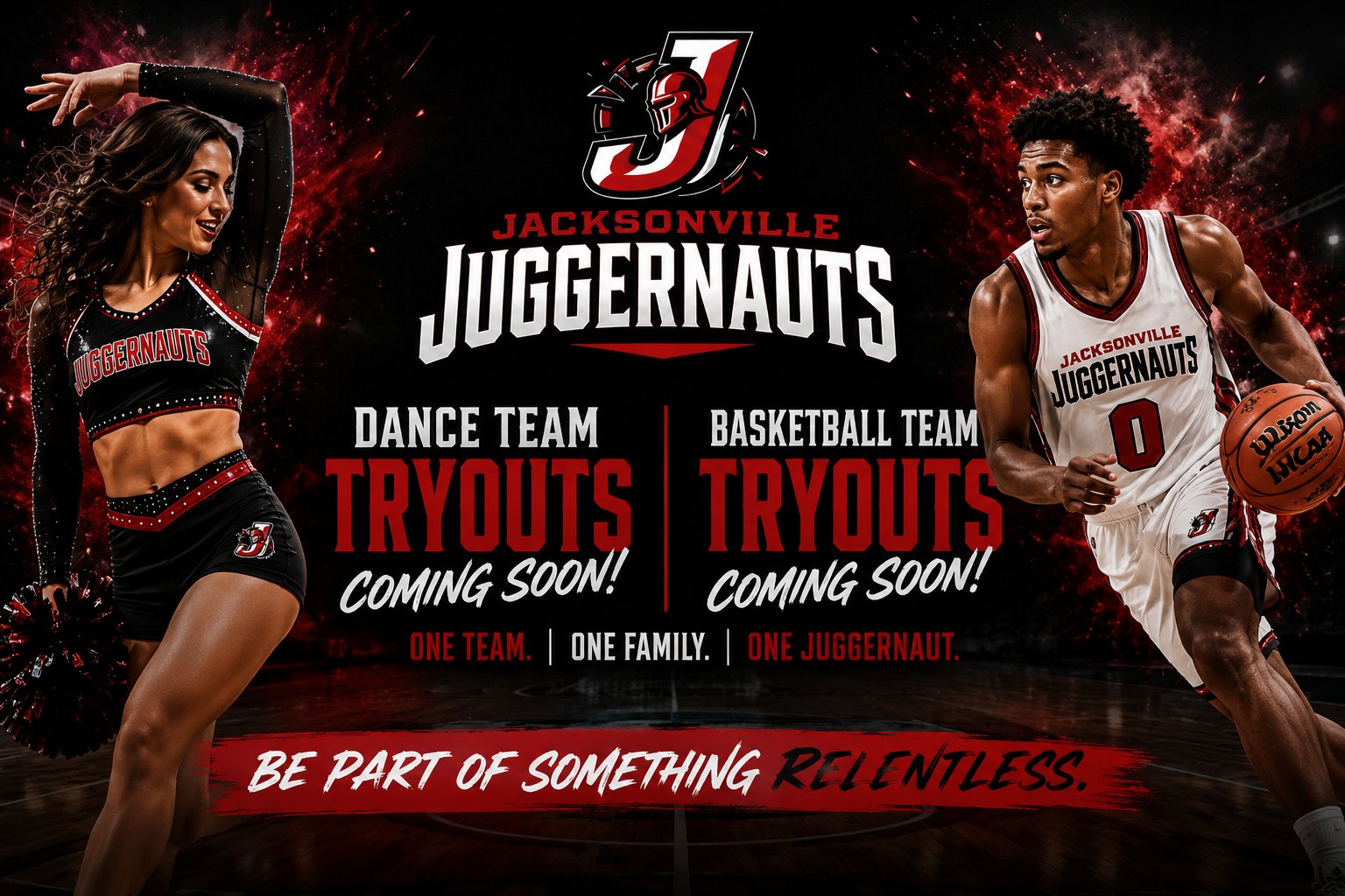 Young Juggernauts fans in team gear in the stands